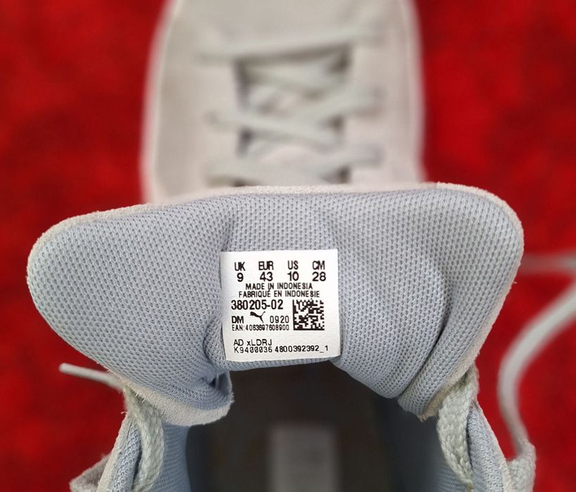 PUMA - Мъжки кецове, естествен велур