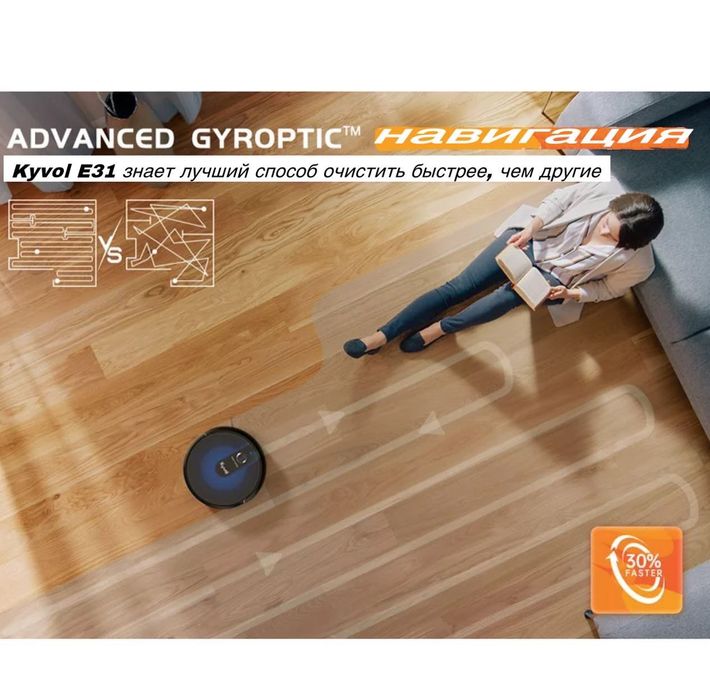 Kyvol Робот пылесос 2 в 1 (моет полы и пылесосит)