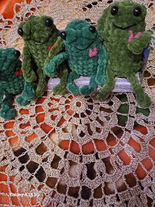 Вязанный брелок.