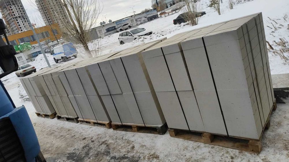 Газоблок автоклавный 1-2й сорт от завода