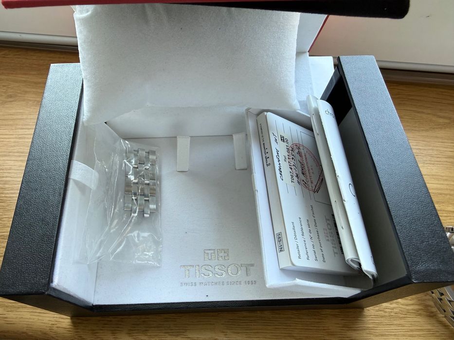 Tissot PRS 200 Chronograph T067.417.11.051.00 – original, cutie, acte