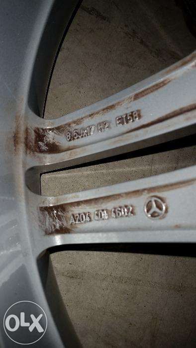 Jante Mercedes C Class AMG Avantgarde W204 17 Zoll