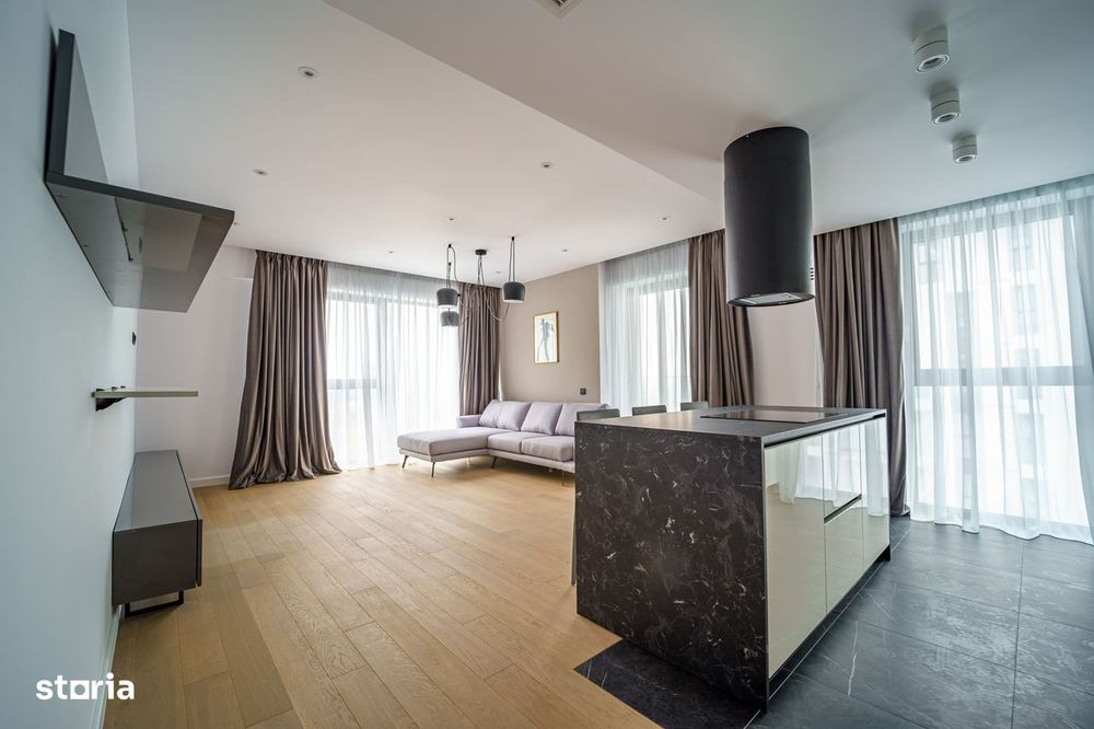 Apartament nou cu 3 camere de vânzare // One Herăstrău Towers — fotografia 1