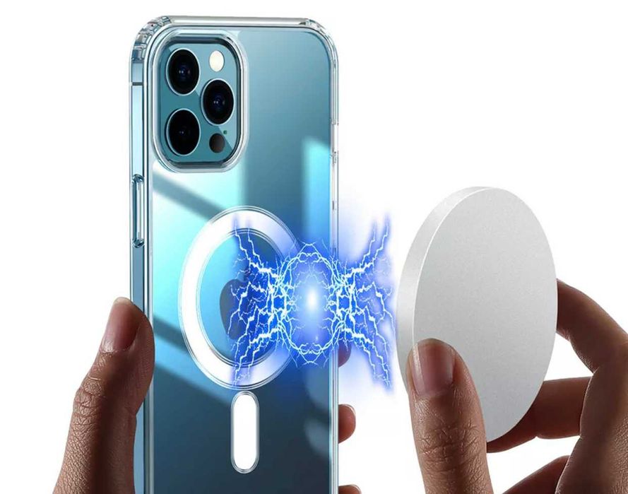 Husa transparenta MagSafe pt. iPhone 12 / 12 Pro / 12 Pro Max