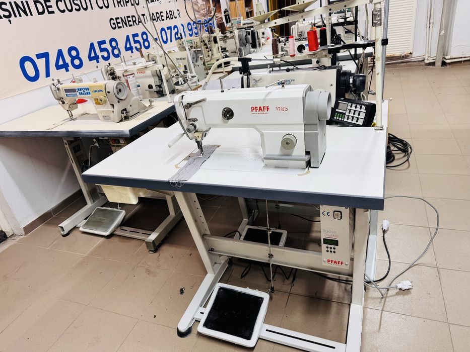 Masina de cusut liniar automata cu motor direct drive 220v Pfaff 1183