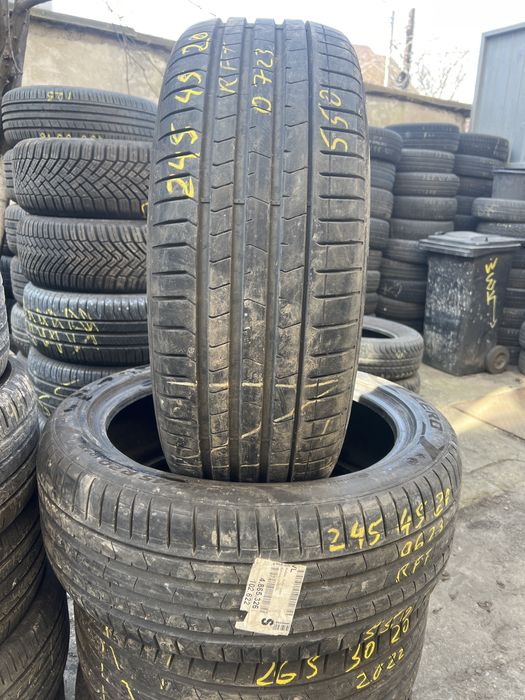 245 45 20 Pirelli Pzero Runflat 2023 / Vulcanizare Non Stop