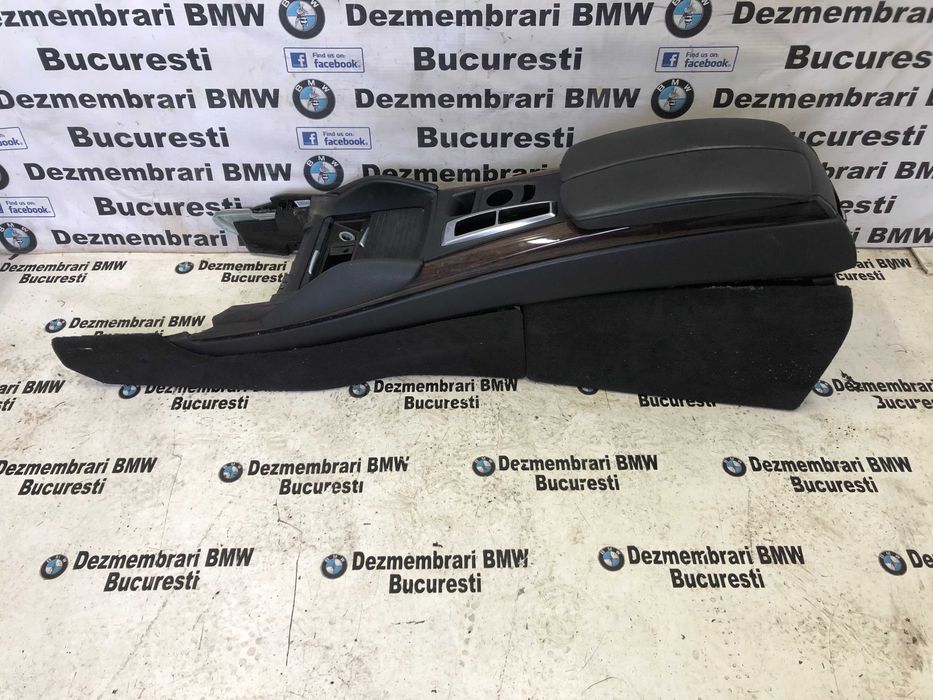 Consola centrala fara cotiera de Europa BMW X5 X6 E70 E71