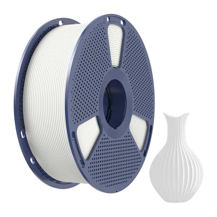 Филамент PLA Classic, бял, 1.75mm, 1KG - Sunlu