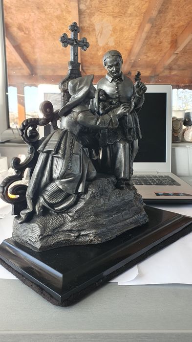 Антикварна френска фигура статуетка