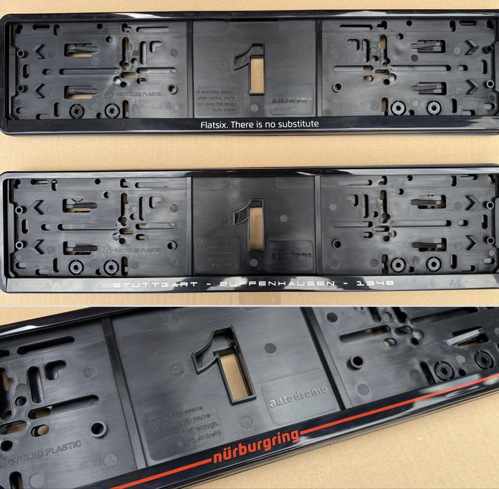 Рамки за регистрационен номер VW CLASSIC подложки номер Фолксваген GTI