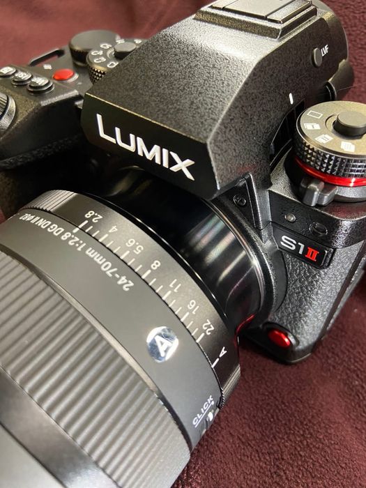 Panasonic Lumix s1 II Sigma 24-70 2.8