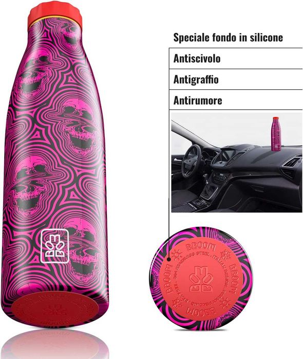 BBOOM Термо бутилка  с двойна стена, вакуумна изолация- 520 милилитра