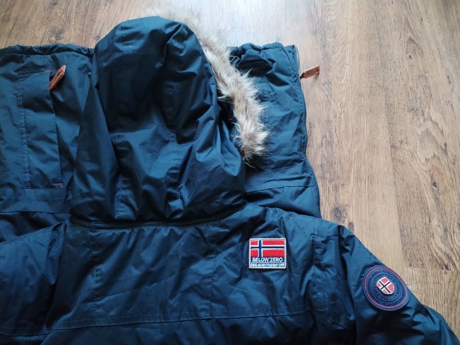 geographical norway barman - мъжко зимно яке М 100% оригинал отлично