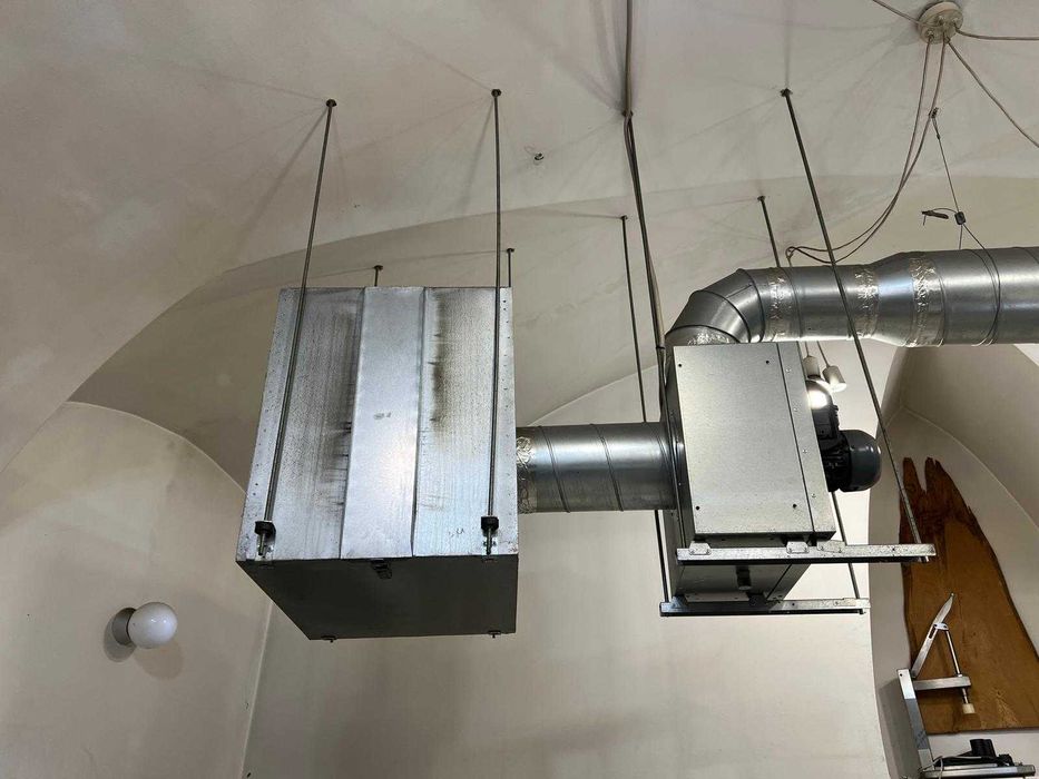 Gratar Inox Pe Carbuni+Hota Cu Motor Ruck