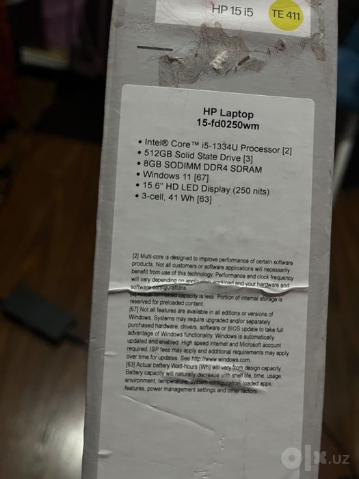 Hp laptop 15 core i5