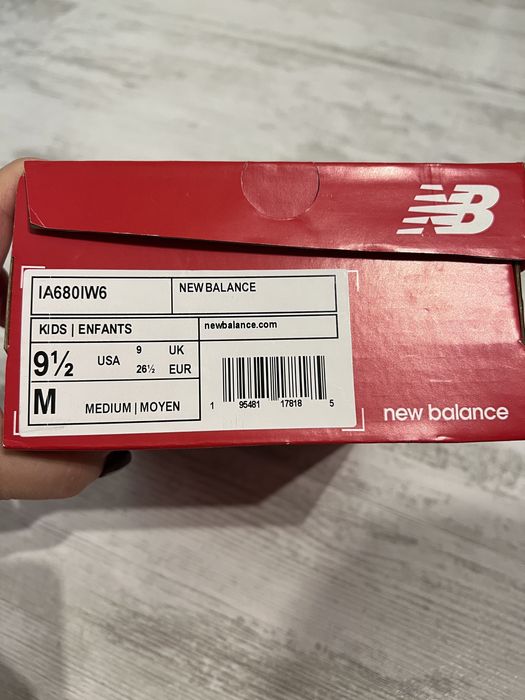 Детские кроссовки New Balance