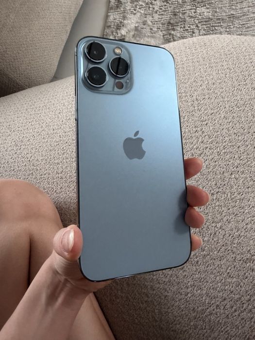 iPhone 13pro max, 512gb, батарея 100%, Sierra Blue