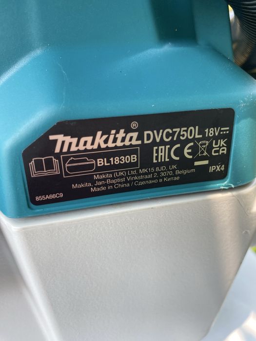 Makita Aspirator DVC 750L Brushless Ca nou! 6 Ah