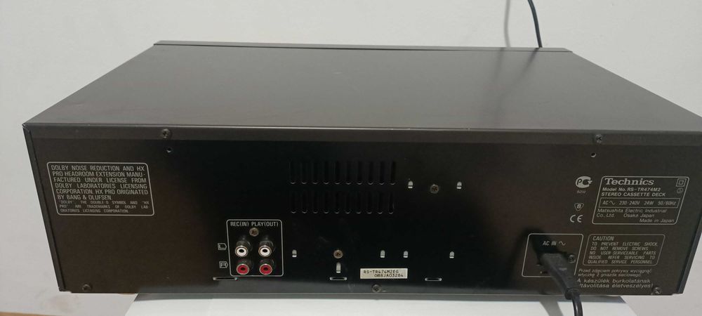 Deck  casetofon Technics RS-TR474 M2 JAPAN
