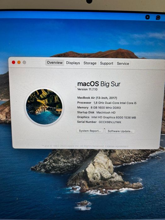 Продается MacBook Air (13 дюймов, 2017):