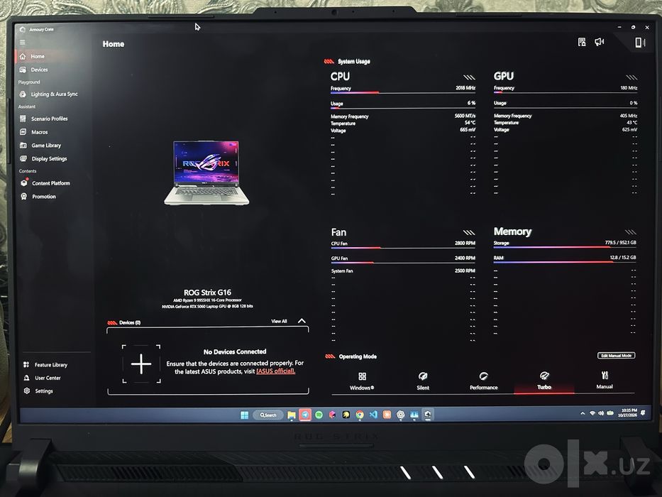 Asus rog strix g16 - gaming laptop
