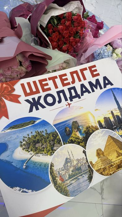 Плакат Шетелге Жолдама
