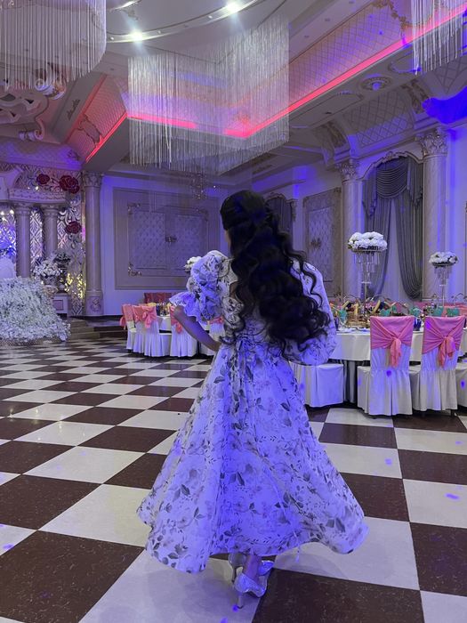 платье Барби  пышный