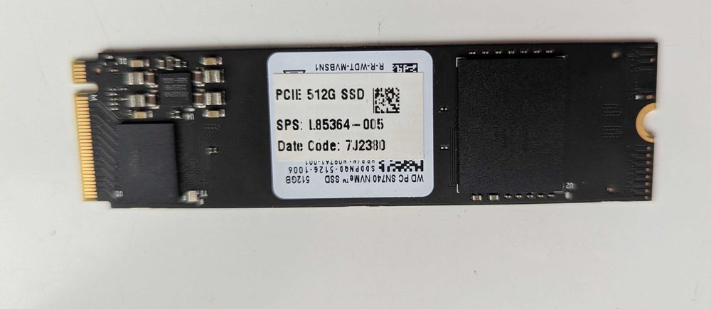 SSD Western Digital SN 740 512GB, Aproape nou doar 14 zile