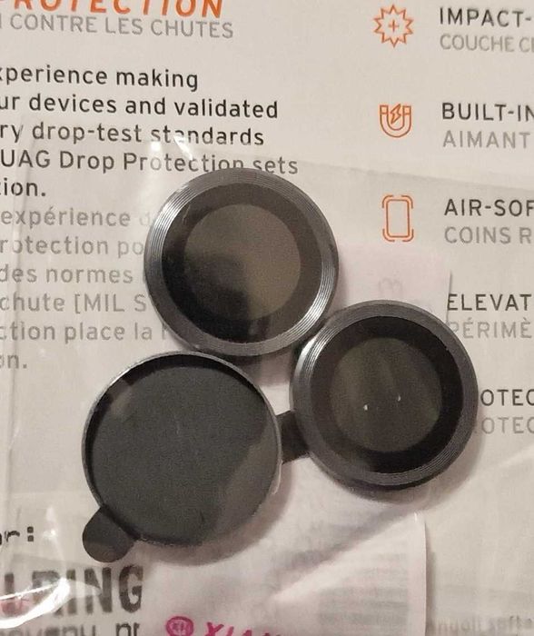 Pachet HUSA UAG, Folii camera IPHONE 15 PRO MAX