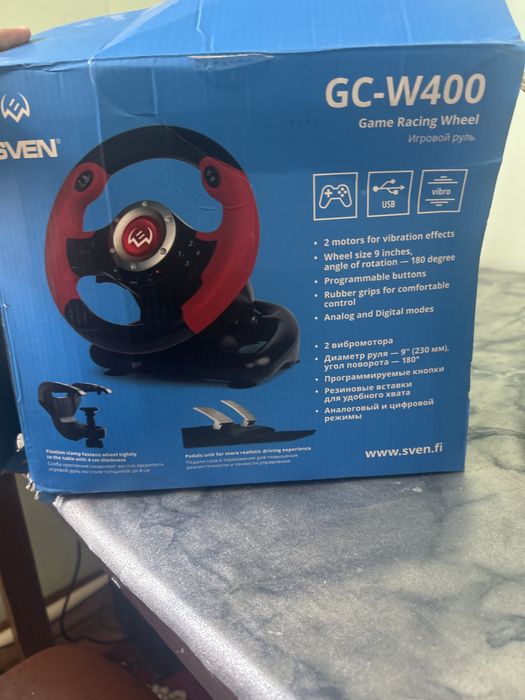 Игровой руль +установка руля + игры бесплатно