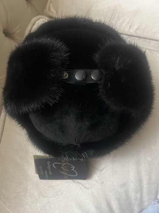 Продам шапку- ушанку из стриженной норки