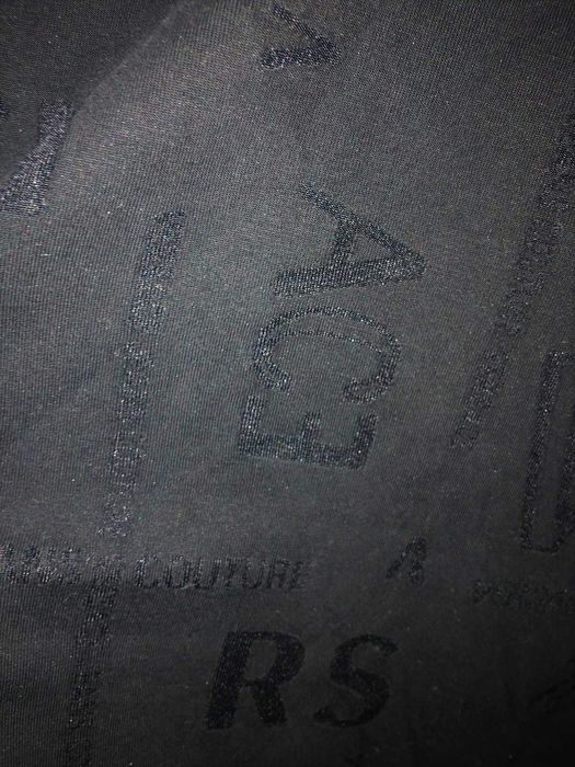 Bluză Versace neagră cu zone transparente