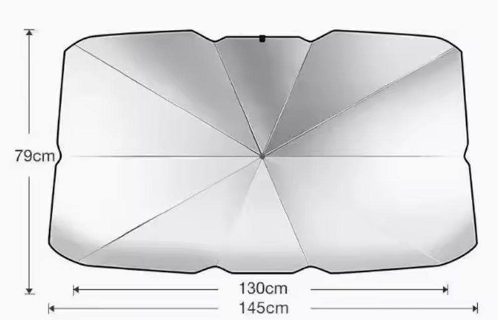 Umbrela parasolar auto