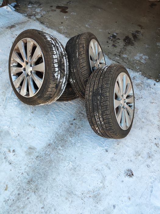 Диски с летней резиной r17.
