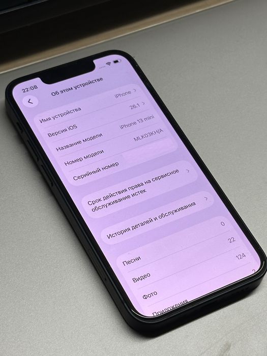 Тёмно-синий iPhone 13 mini (128GB)
