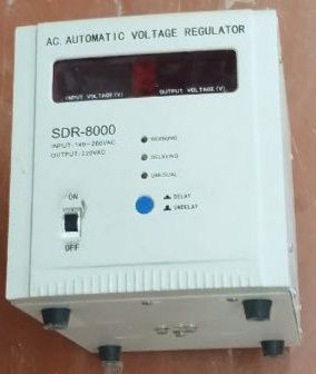 Стабилизатор напряжения, модель SDR-8000.