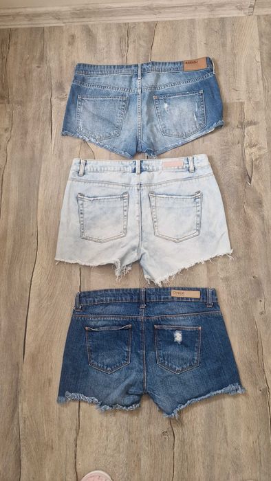 3 броя Дамски къси дънки