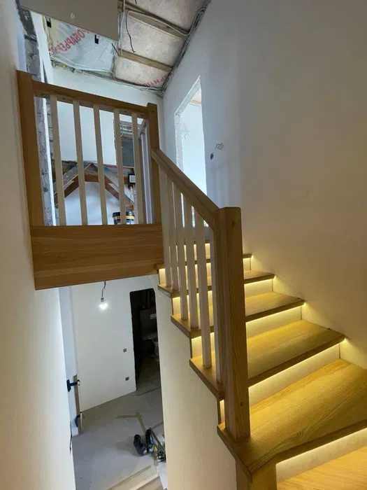 Лестницы из дерева. Производство, установка, обшивка