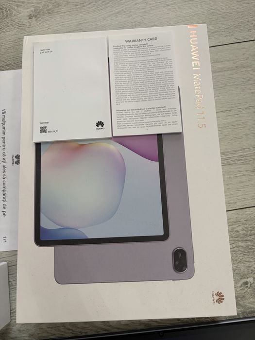 Huawei Matepad 11.5 + Toate accessoriile + 3rd Generation M Pen