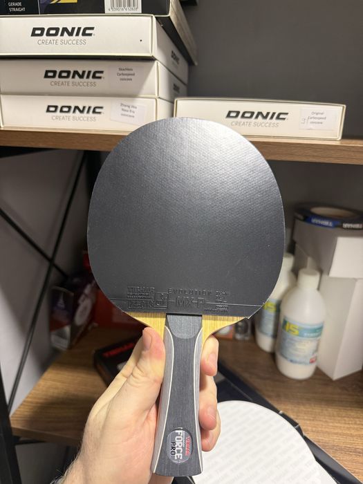 Профессиональная ракетка Tibhar Samsonov Force Pro + Evolution MX-P