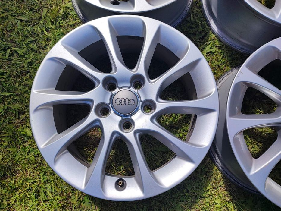 VW/Фолксваген; Audi/Ауди - 16 цола 5x112; 4 бр. оригинални лети джанти