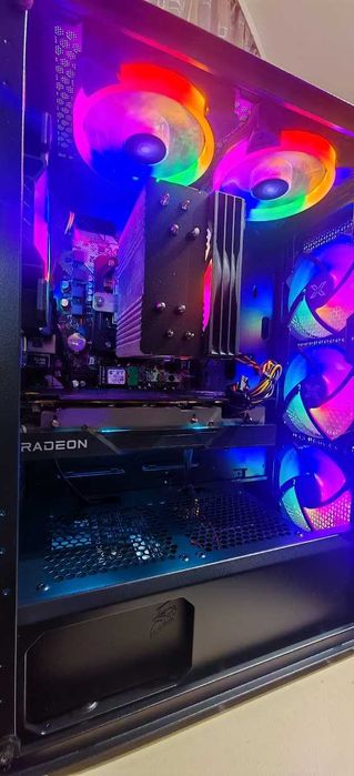 Гейм РС Ryzen 5 5600/32GB/512GB SSD + 1.5TB HDD/RX 6600XT/Гаранция