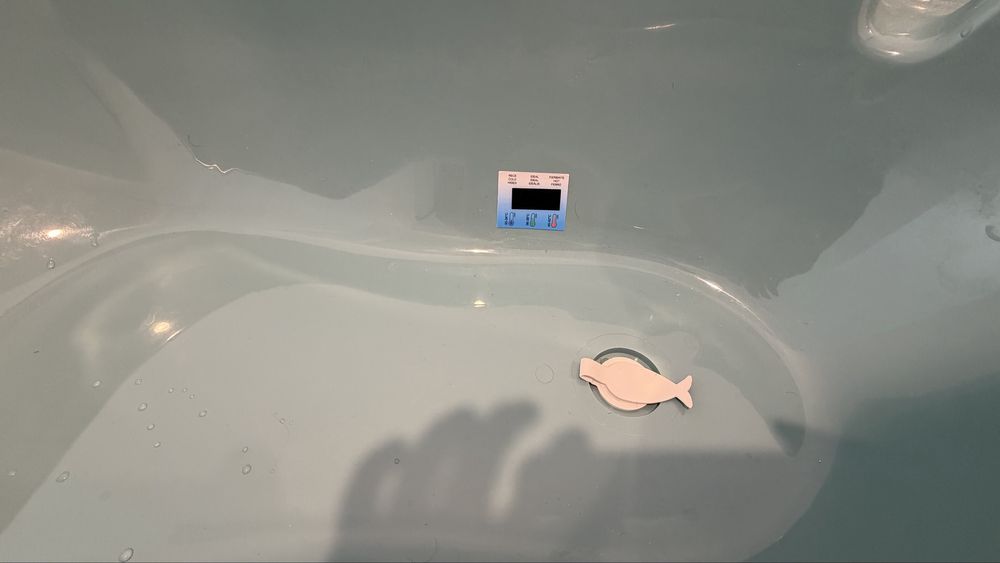 Cadita cu senzor temperatura + Suport metalic