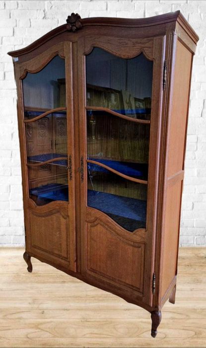 Библиотека от бял дъб в стил "ЛУИ XV"