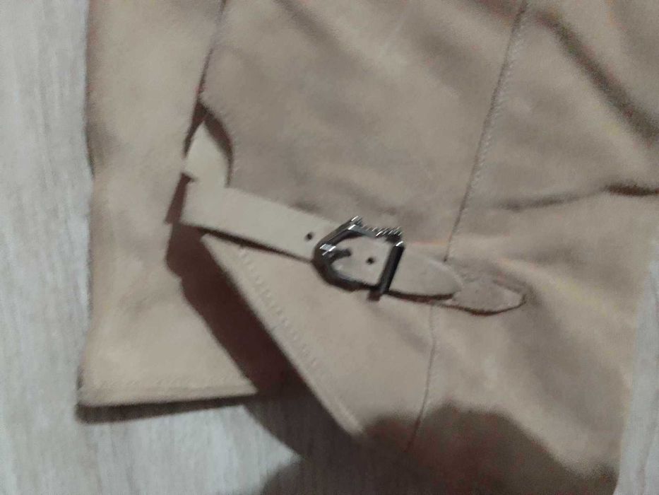 Дамски ботуши естествен велур