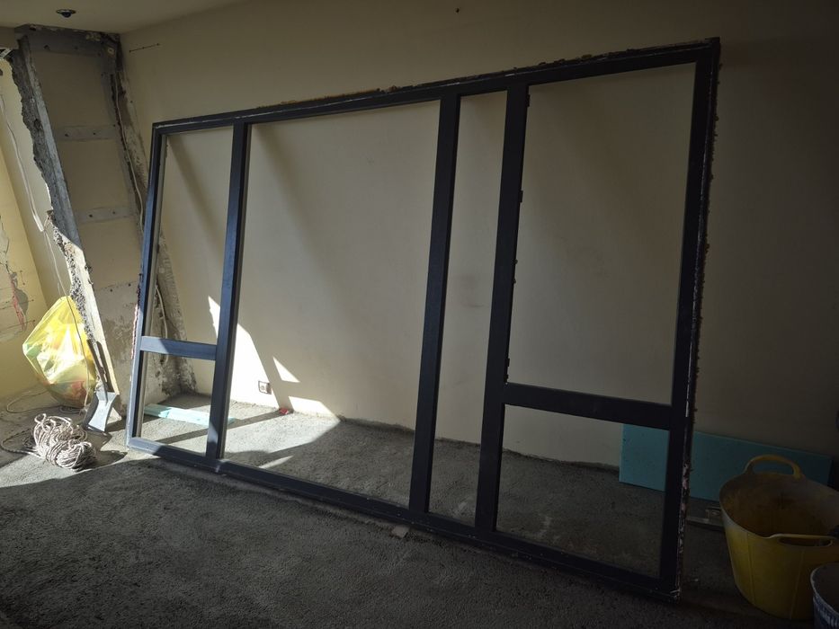 Пнц дограма РЕХАУ антрацит