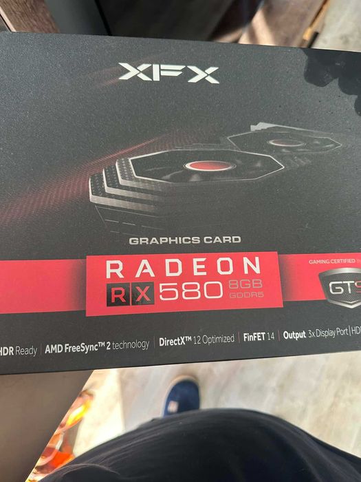Radeon RX 580 8GB, DDR5, 256bit, HDMI, 2 x DisplayPort