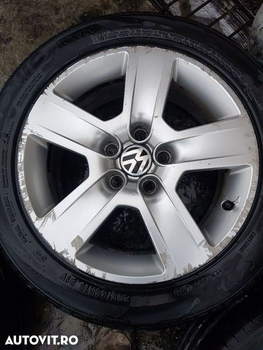 Set 4 Jante Audi A3 8P / A4 B6 B7 B8 / A6 C5 C6 Dimensiuni ET42  205 55 16 5x112