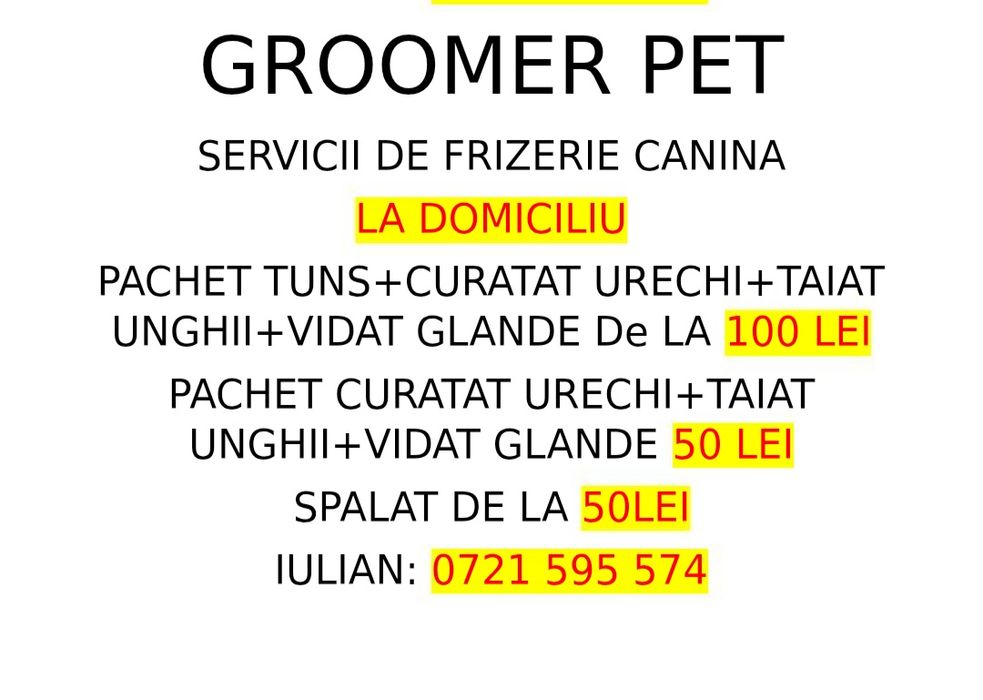 Tuns catei mici sector 6