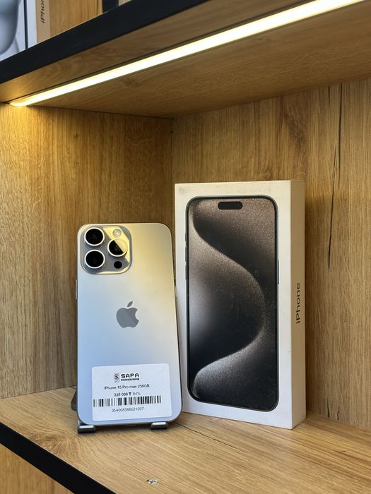iphone 15 pro max narural 256gb    |    Sapa Smartphone